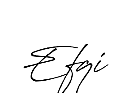 Efqi stylish signature style. Best Handwritten Sign (Antro_Vectra_Bolder) for my name. Handwritten Signature Collection Ideas for my name Efqi. Efqi signature style 7 images and pictures png