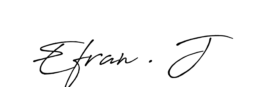 Antro_Vectra_Bolder is a professional signature style that is perfect for those who want to add a touch of class to their signature. It is also a great choice for those who want to make their signature more unique. Get Efran . J name to fancy signature for free. Efran . J signature style 7 images and pictures png