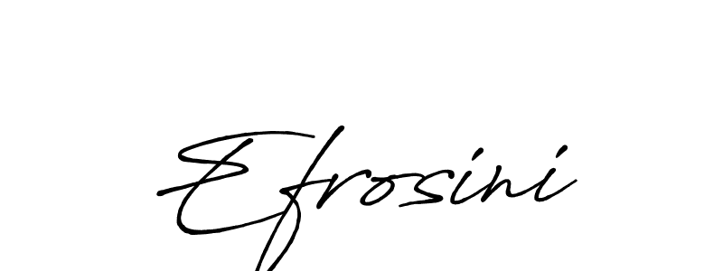 You should practise on your own different ways (Antro_Vectra_Bolder) to write your name (Efrosini) in signature. don't let someone else do it for you. Efrosini signature style 7 images and pictures png