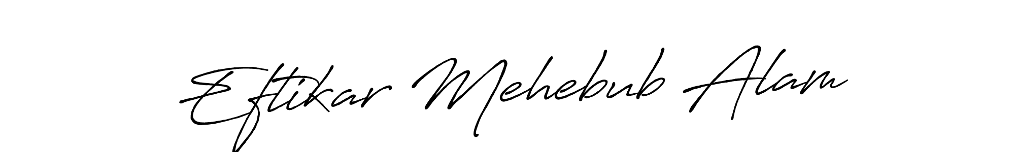 Make a beautiful signature design for name Eftikar Mehebub Alam. Use this online signature maker to create a handwritten signature for free. Eftikar Mehebub Alam signature style 7 images and pictures png