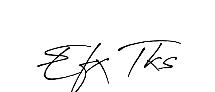 It looks lik you need a new signature style for name Efx Tks. Design unique handwritten (Antro_Vectra_Bolder) signature with our free signature maker in just a few clicks. Efx Tks signature style 7 images and pictures png