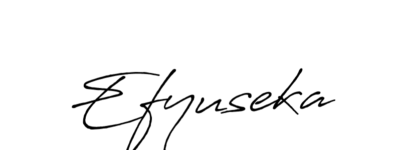 Efyuseka stylish signature style. Best Handwritten Sign (Antro_Vectra_Bolder) for my name. Handwritten Signature Collection Ideas for my name Efyuseka. Efyuseka signature style 7 images and pictures png