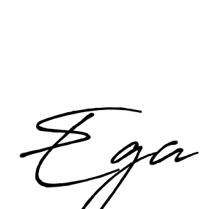 Create a beautiful signature design for name Ega. With this signature (Antro_Vectra_Bolder) fonts, you can make a handwritten signature for free. Ega signature style 7 images and pictures png