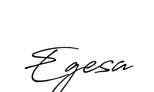 The best way (Antro_Vectra_Bolder) to make a short signature is to pick only two or three words in your name. The name Egesa include a total of six letters. For converting this name. Egesa signature style 7 images and pictures png