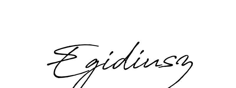 How to make Egidiusz signature? Antro_Vectra_Bolder is a professional autograph style. Create handwritten signature for Egidiusz name. Egidiusz signature style 7 images and pictures png