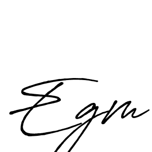 You should practise on your own different ways (Antro_Vectra_Bolder) to write your name (Egm) in signature. don't let someone else do it for you. Egm signature style 7 images and pictures png