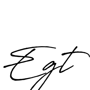 It looks lik you need a new signature style for name Egt. Design unique handwritten (Antro_Vectra_Bolder) signature with our free signature maker in just a few clicks. Egt signature style 7 images and pictures png