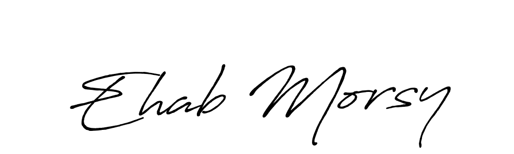Best and Professional Signature Style for Ehab Morsy. Antro_Vectra_Bolder Best Signature Style Collection. Ehab Morsy signature style 7 images and pictures png