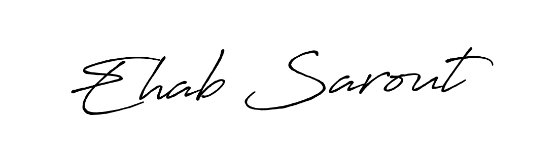 Once you've used our free online signature maker to create your best signature Antro_Vectra_Bolder style, it's time to enjoy all of the benefits that Ehab Sarout name signing documents. Ehab Sarout signature style 7 images and pictures png