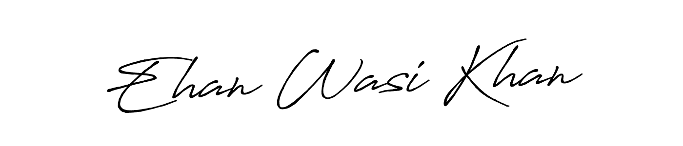 if you are searching for the best signature style for your name Ehan Wasi Khan. so please give up your signature search. here we have designed multiple signature styles  using Antro_Vectra_Bolder. Ehan Wasi Khan signature style 7 images and pictures png