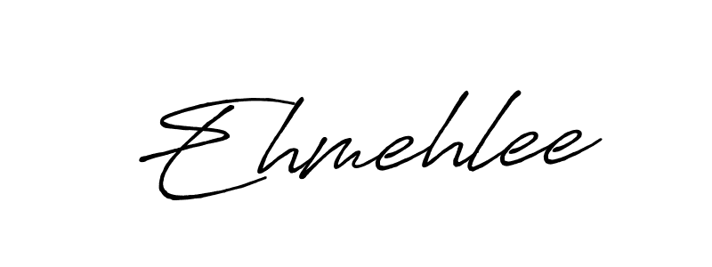Also we have Ehmehlee name is the best signature style. Create professional handwritten signature collection using Antro_Vectra_Bolder autograph style. Ehmehlee signature style 7 images and pictures png