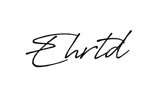 It looks lik you need a new signature style for name Ehrtd. Design unique handwritten (Antro_Vectra_Bolder) signature with our free signature maker in just a few clicks. Ehrtd signature style 7 images and pictures png