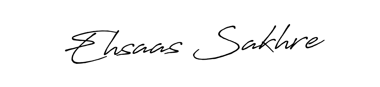 How to make Ehsaas Sakhre signature? Antro_Vectra_Bolder is a professional autograph style. Create handwritten signature for Ehsaas Sakhre name. Ehsaas Sakhre signature style 7 images and pictures png