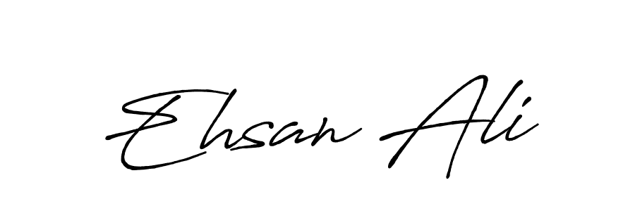 It looks lik you need a new signature style for name Ehsan Ali. Design unique handwritten (Antro_Vectra_Bolder) signature with our free signature maker in just a few clicks. Ehsan Ali signature style 7 images and pictures png
