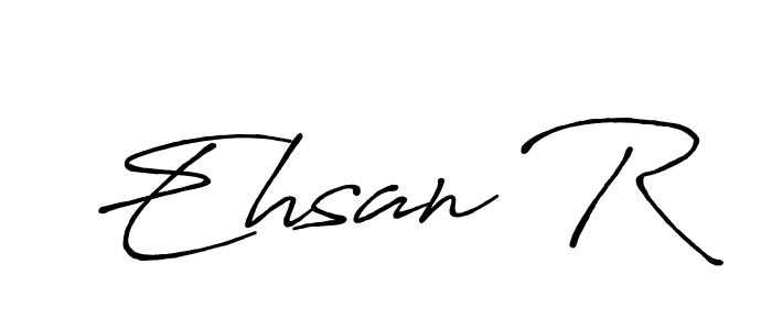 Also we have Ehsan R name is the best signature style. Create professional handwritten signature collection using Antro_Vectra_Bolder autograph style. Ehsan R signature style 7 images and pictures png