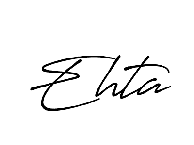 if you are searching for the best signature style for your name Ehta. so please give up your signature search. here we have designed multiple signature styles  using Antro_Vectra_Bolder. Ehta signature style 7 images and pictures png