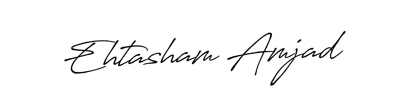 Similarly Antro_Vectra_Bolder is the best handwritten signature design. Signature creator online .You can use it as an online autograph creator for name Ehtasham Amjad. Ehtasham Amjad signature style 7 images and pictures png