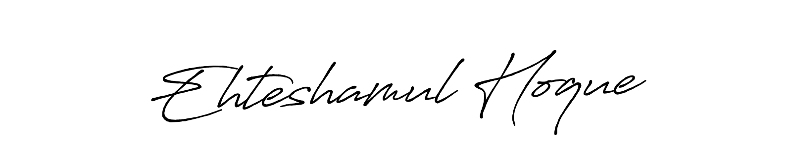 Ehteshamul Hoque stylish signature style. Best Handwritten Sign (Antro_Vectra_Bolder) for my name. Handwritten Signature Collection Ideas for my name Ehteshamul Hoque. Ehteshamul Hoque signature style 7 images and pictures png