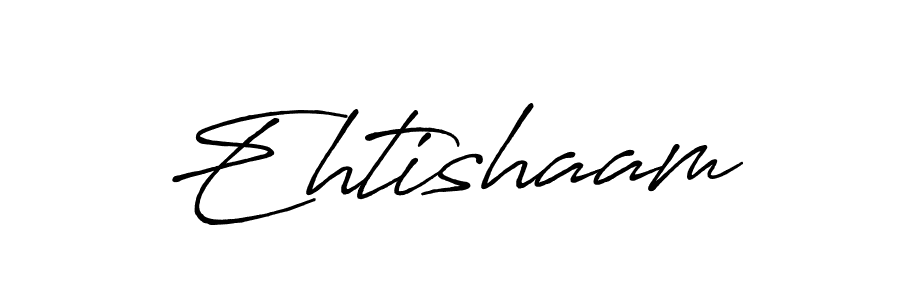 Ehtishaam stylish signature style. Best Handwritten Sign (Antro_Vectra_Bolder) for my name. Handwritten Signature Collection Ideas for my name Ehtishaam. Ehtishaam signature style 7 images and pictures png