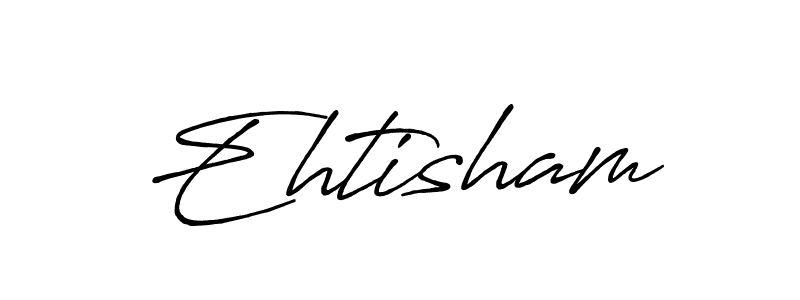 The best way (Antro_Vectra_Bolder) to make a short signature is to pick only two or three words in your name. The name Ehtisham include a total of six letters. For converting this name. Ehtisham signature style 7 images and pictures png