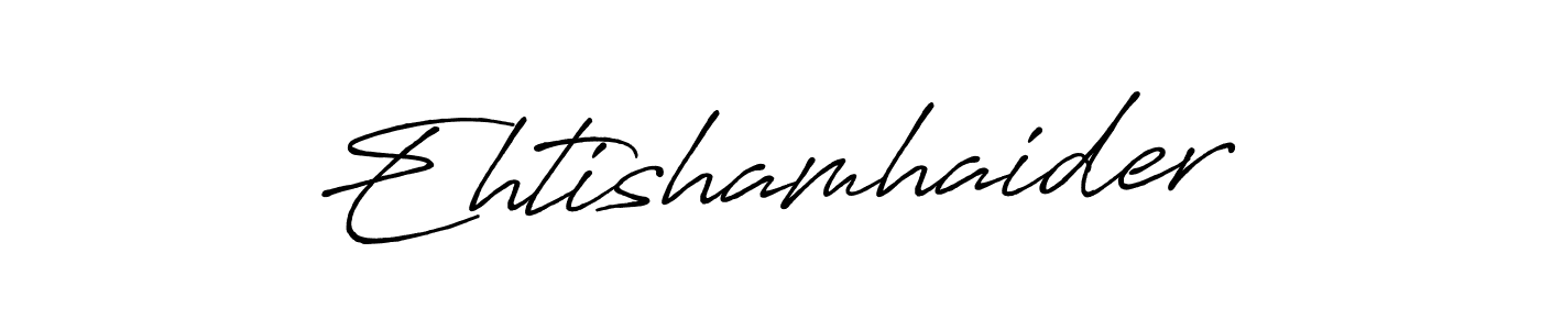 It looks lik you need a new signature style for name Ehtishamhaider. Design unique handwritten (Antro_Vectra_Bolder) signature with our free signature maker in just a few clicks. Ehtishamhaider signature style 7 images and pictures png