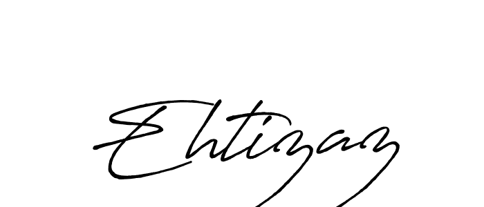 Ehtizaz stylish signature style. Best Handwritten Sign (Antro_Vectra_Bolder) for my name. Handwritten Signature Collection Ideas for my name Ehtizaz. Ehtizaz signature style 7 images and pictures png
