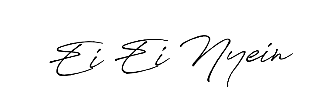 Make a beautiful signature design for name Ei Ei Nyein. Use this online signature maker to create a handwritten signature for free. Ei Ei Nyein signature style 7 images and pictures png