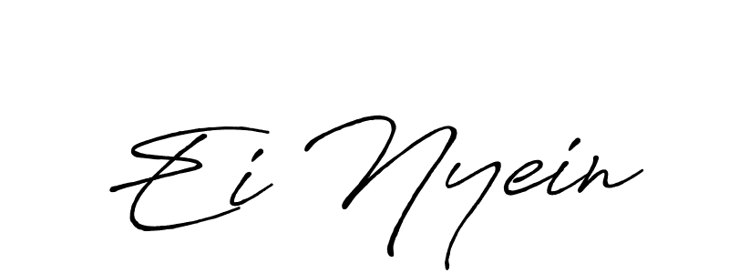 You can use this online signature creator to create a handwritten signature for the name Ei Nyein. This is the best online autograph maker. Ei Nyein signature style 7 images and pictures png