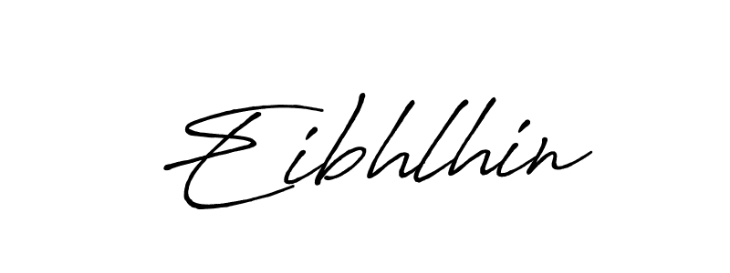Eibhlhin stylish signature style. Best Handwritten Sign (Antro_Vectra_Bolder) for my name. Handwritten Signature Collection Ideas for my name Eibhlhin. Eibhlhin signature style 7 images and pictures png