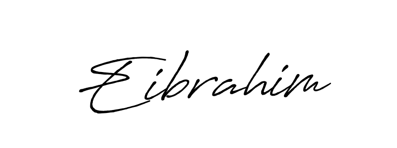 Use a signature maker to create a handwritten signature online. With this signature software, you can design (Antro_Vectra_Bolder) your own signature for name Eibrahim. Eibrahim signature style 7 images and pictures png