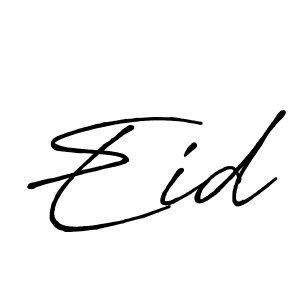 How to Draw Eid signature style? Antro_Vectra_Bolder is a latest design signature styles for name Eid. Eid signature style 7 images and pictures png