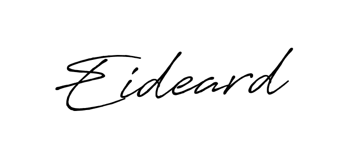 How to make Eideard name signature. Use Antro_Vectra_Bolder style for creating short signs online. This is the latest handwritten sign. Eideard signature style 7 images and pictures png