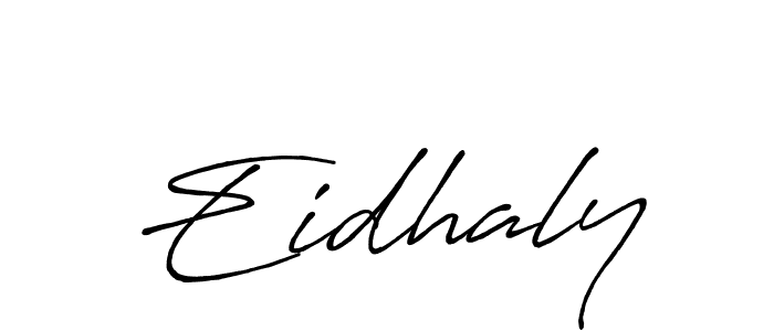 Also You can easily find your signature by using the search form. We will create Eidhaly name handwritten signature images for you free of cost using Antro_Vectra_Bolder sign style. Eidhaly signature style 7 images and pictures png