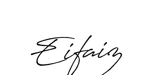 Also we have Eifaiz name is the best signature style. Create professional handwritten signature collection using Antro_Vectra_Bolder autograph style. Eifaiz signature style 7 images and pictures png