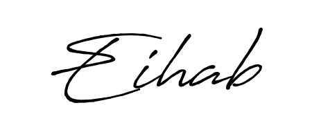 Best and Professional Signature Style for Eihab. Antro_Vectra_Bolder Best Signature Style Collection. Eihab signature style 7 images and pictures png
