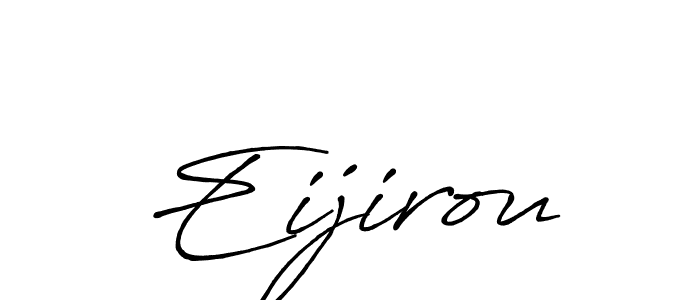 Create a beautiful signature design for name Eijirou. With this signature (Antro_Vectra_Bolder) fonts, you can make a handwritten signature for free. Eijirou signature style 7 images and pictures png