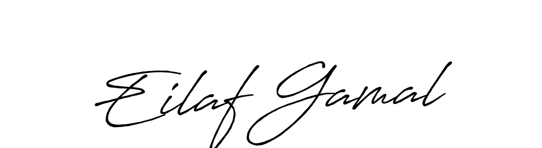 You should practise on your own different ways (Antro_Vectra_Bolder) to write your name (Eilaf Gamal) in signature. don't let someone else do it for you. Eilaf Gamal signature style 7 images and pictures png