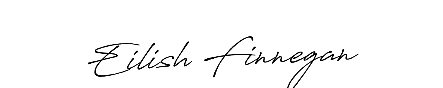 Design your own signature with our free online signature maker. With this signature software, you can create a handwritten (Antro_Vectra_Bolder) signature for name Eilish Finnegan. Eilish Finnegan signature style 7 images and pictures png