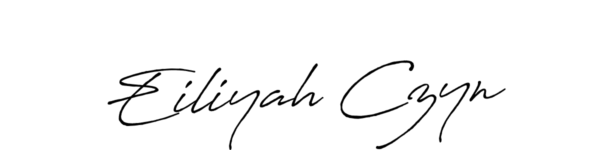 How to Draw Eiliyah Czyn signature style? Antro_Vectra_Bolder is a latest design signature styles for name Eiliyah Czyn. Eiliyah Czyn signature style 7 images and pictures png