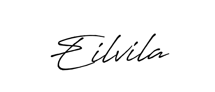How to make Eilvila name signature. Use Antro_Vectra_Bolder style for creating short signs online. This is the latest handwritten sign. Eilvila signature style 7 images and pictures png