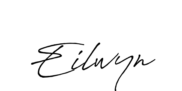 Use a signature maker to create a handwritten signature online. With this signature software, you can design (Antro_Vectra_Bolder) your own signature for name Eilwyn. Eilwyn signature style 7 images and pictures png