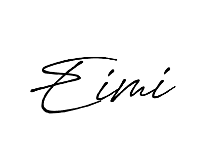 You should practise on your own different ways (Antro_Vectra_Bolder) to write your name (Eimi) in signature. don't let someone else do it for you. Eimi signature style 7 images and pictures png