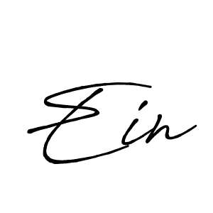 It looks lik you need a new signature style for name Ein. Design unique handwritten (Antro_Vectra_Bolder) signature with our free signature maker in just a few clicks. Ein signature style 7 images and pictures png
