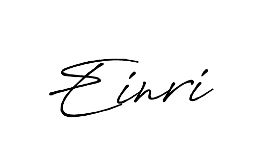 Once you've used our free online signature maker to create your best signature Antro_Vectra_Bolder style, it's time to enjoy all of the benefits that Einri name signing documents. Einri signature style 7 images and pictures png