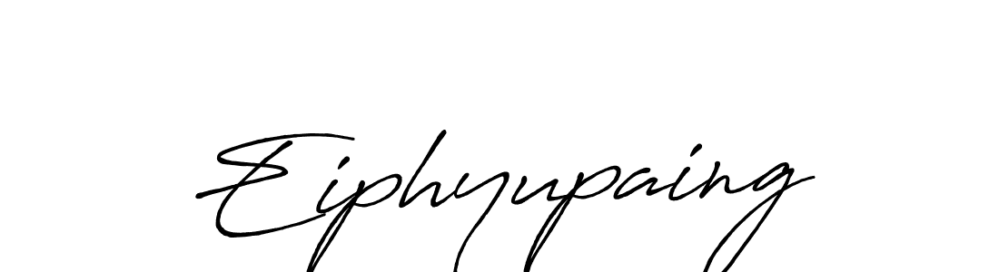 Similarly Antro_Vectra_Bolder is the best handwritten signature design. Signature creator online .You can use it as an online autograph creator for name Eiphyupaing. Eiphyupaing signature style 7 images and pictures png