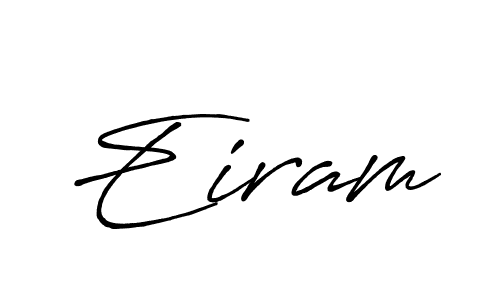 Antro_Vectra_Bolder is a professional signature style that is perfect for those who want to add a touch of class to their signature. It is also a great choice for those who want to make their signature more unique. Get Eiram name to fancy signature for free. Eiram signature style 7 images and pictures png