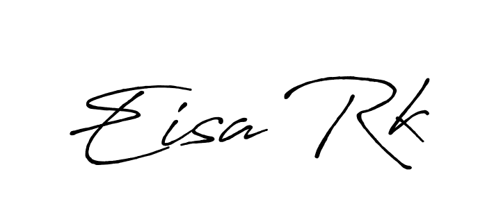 This is the best signature style for the Eisa Rk name. Also you like these signature font (Antro_Vectra_Bolder). Mix name signature. Eisa Rk signature style 7 images and pictures png