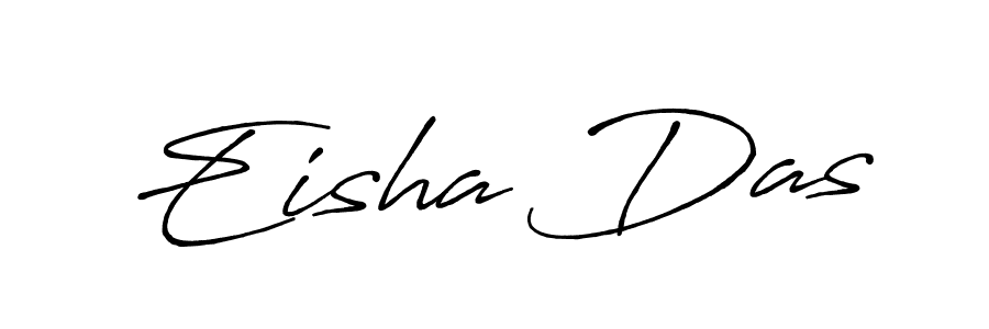 Also You can easily find your signature by using the search form. We will create Eisha Das name handwritten signature images for you free of cost using Antro_Vectra_Bolder sign style. Eisha Das signature style 7 images and pictures png