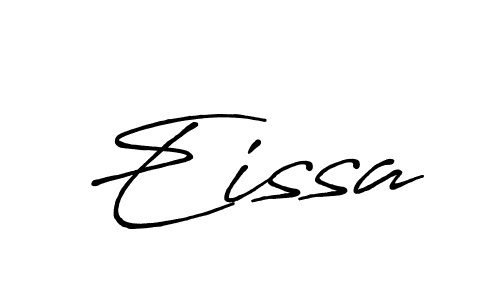 Make a beautiful signature design for name Eissa. Use this online signature maker to create a handwritten signature for free. Eissa signature style 7 images and pictures png