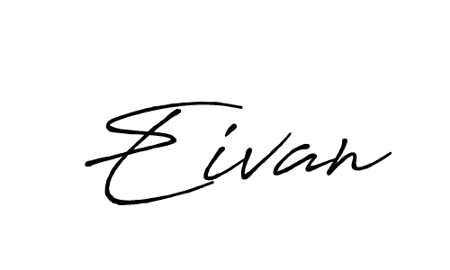 if you are searching for the best signature style for your name Eivan. so please give up your signature search. here we have designed multiple signature styles  using Antro_Vectra_Bolder. Eivan signature style 7 images and pictures png